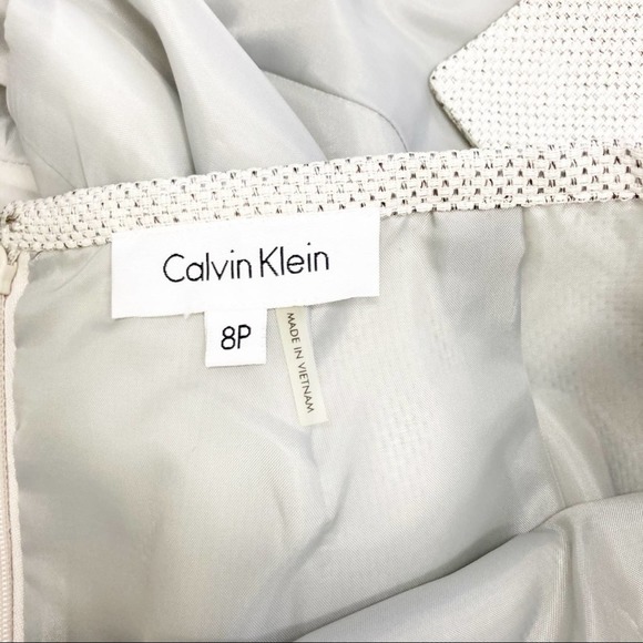 Calvin Klein Skirt Suit Set Short Sleeve Blazer - Picture 5 of 9